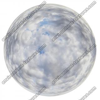 HDRi Skydome of Clouded Sky 16K